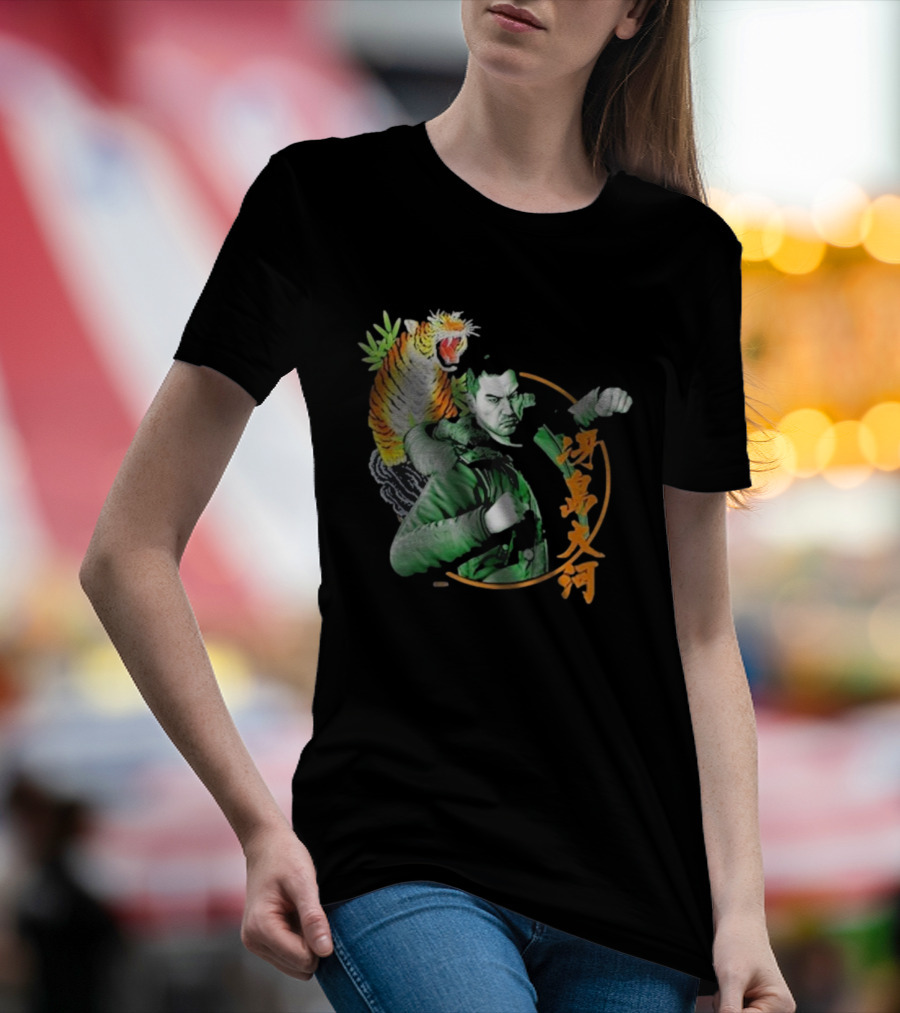 Like A Dragon Yakuza Taiga Saejima Tiger T-Shirt