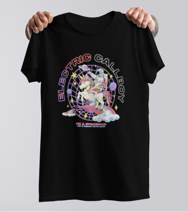 Electric Callboy I'm A Spaceman Got A Rocket On My Back T-Shirt