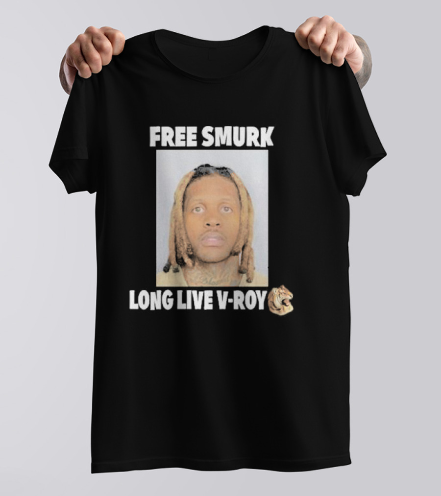 Free Smurk Long Live V-Roy Photo Meme T-Shirt