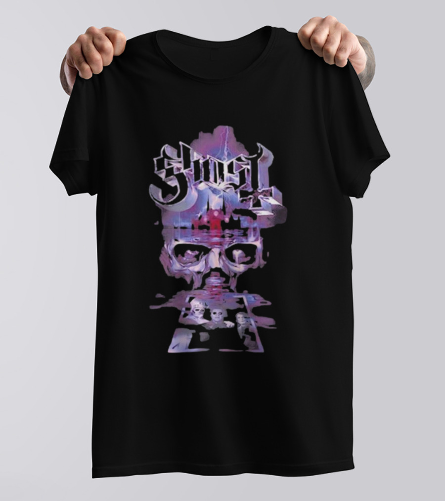 Ghost Skull Imagery World Tour 2025 T-Shirt