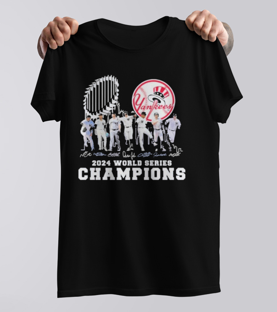 New York Yankees 2024 World Series Champions T-Shirt