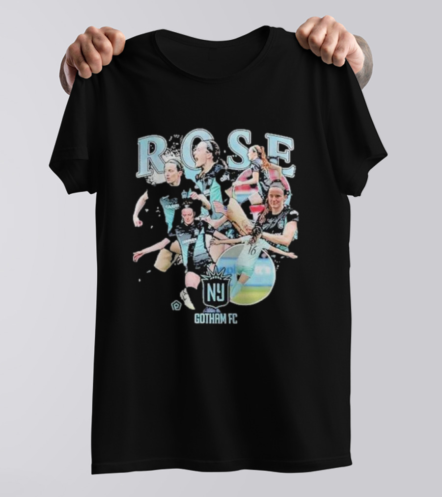Rose Lavelle #16 NJ NY Gotham FC Stadium Essentials Crossroad T-Shirt