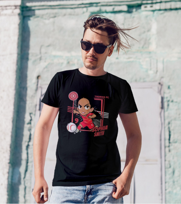 Sophia Smith #9 Portland Thorns FC Chibi Stadium Essentials T-Shirt