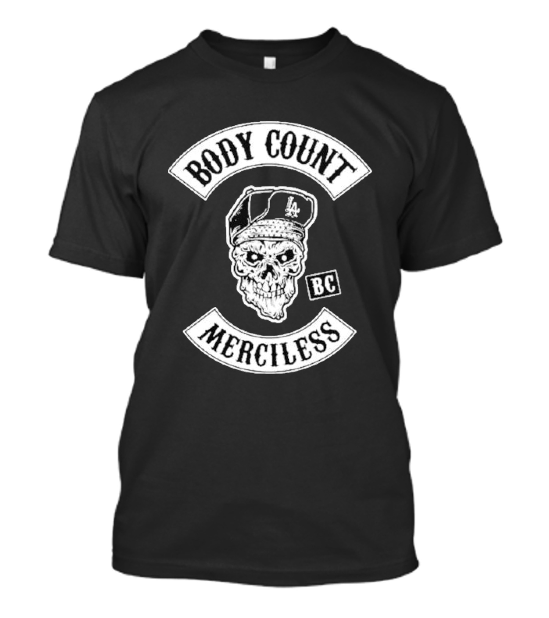 Body Count Merciless BC Skull LA Cap T-Shirt