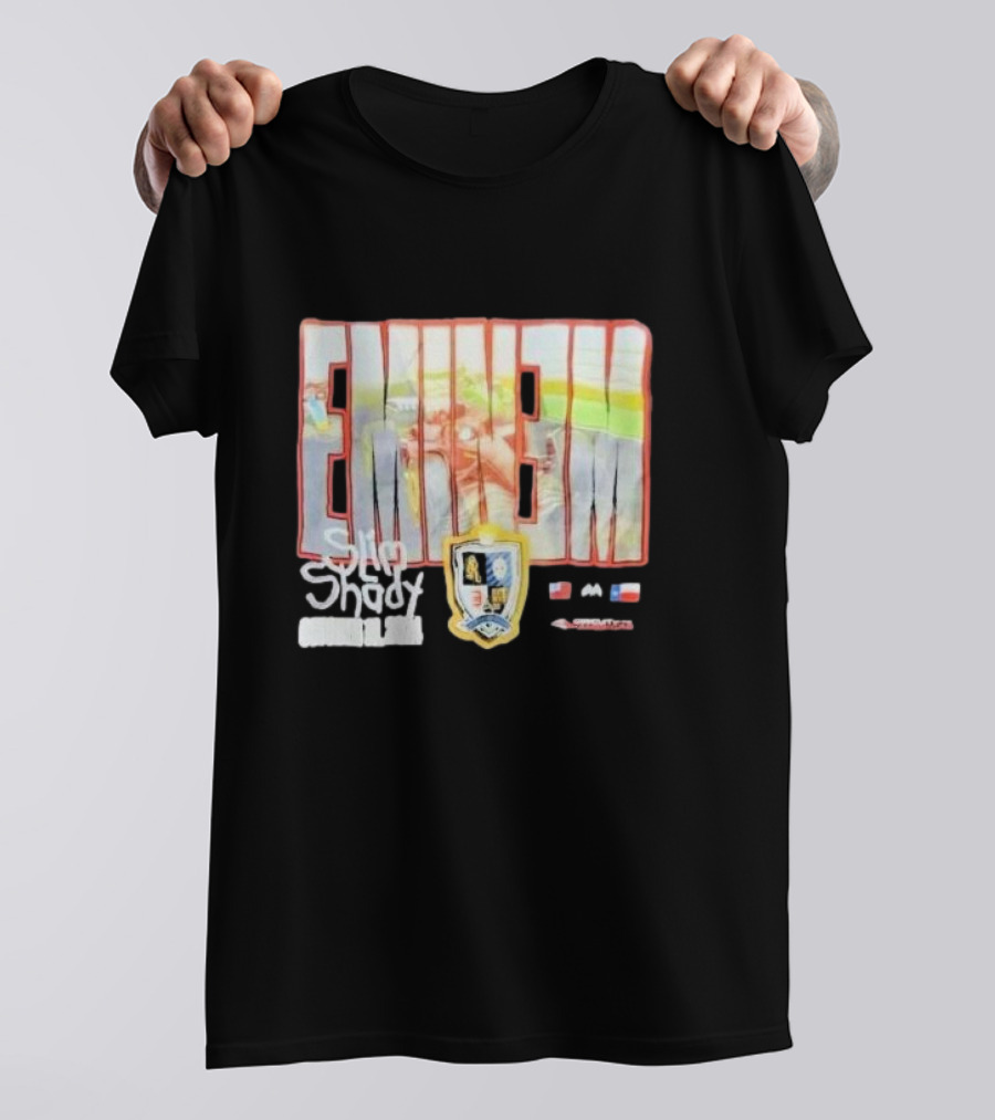 EMINEM Slim Shady Circuit Of The Americas F1 Racing Shield T-Shirt