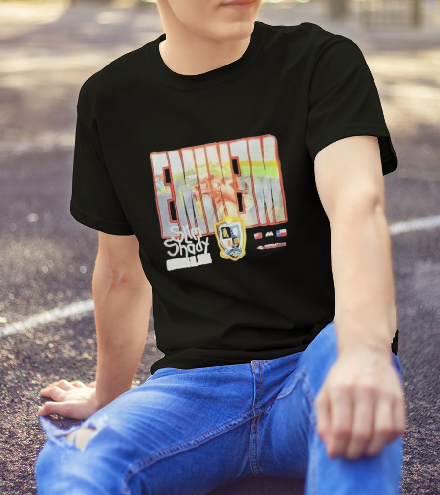EMINEM Slim Shady Circuit Of The Americas F1 Racing Shield T-Shirt