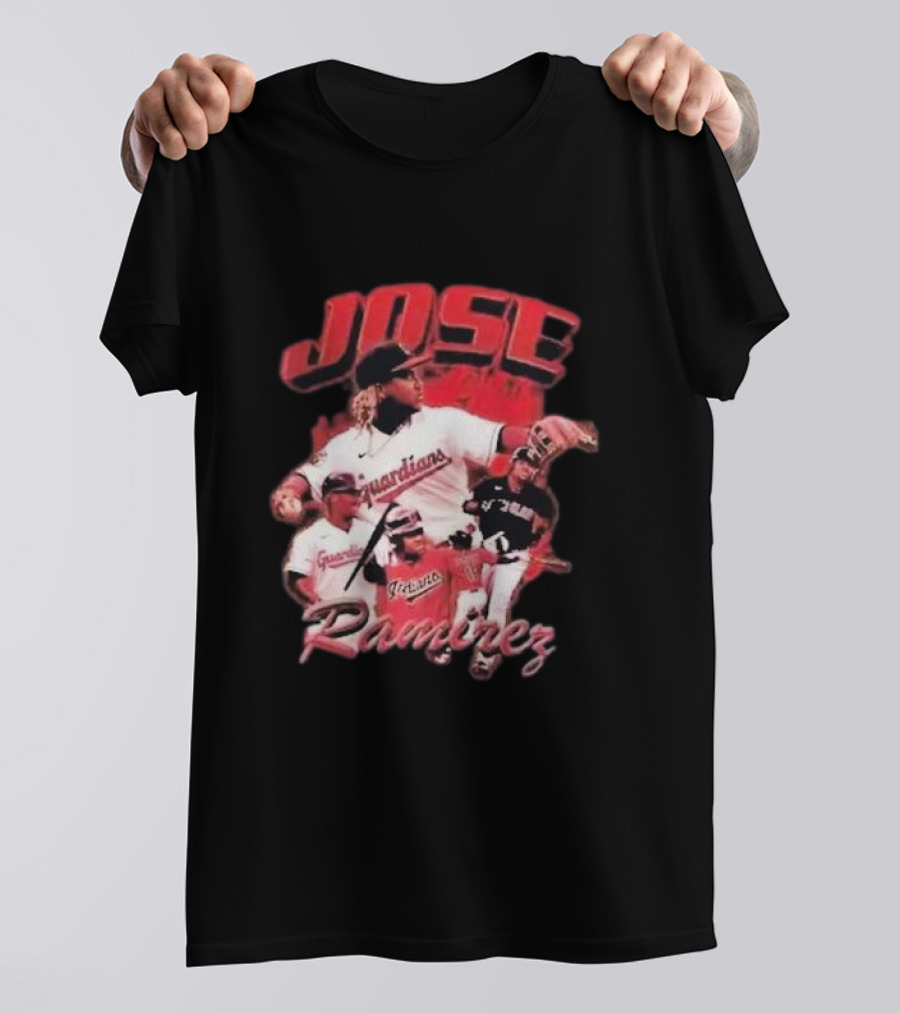 Jose Ramirez Guardians Indians Cleveland T-Shirt