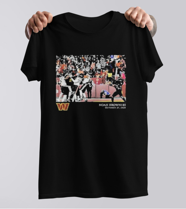 Noah Brown Washington Commanders October 27 T-Shirt