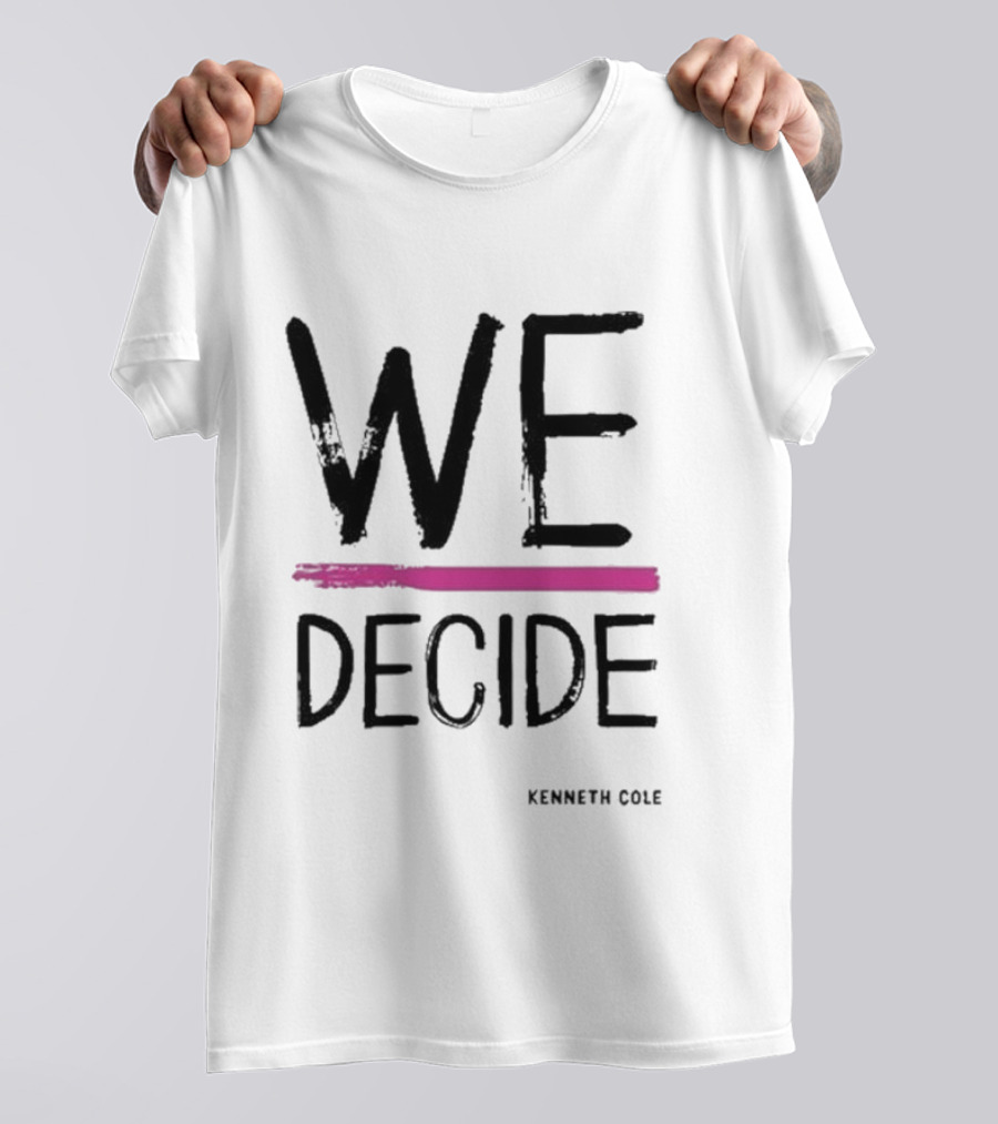 Kenneth Cole We Decide Empowerment Boxy T-Shirt