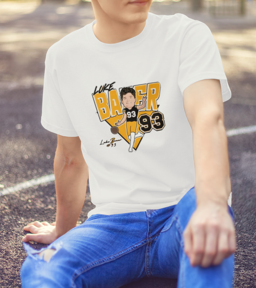 Luke Bauer 93 Missouri Punter T-Shirt