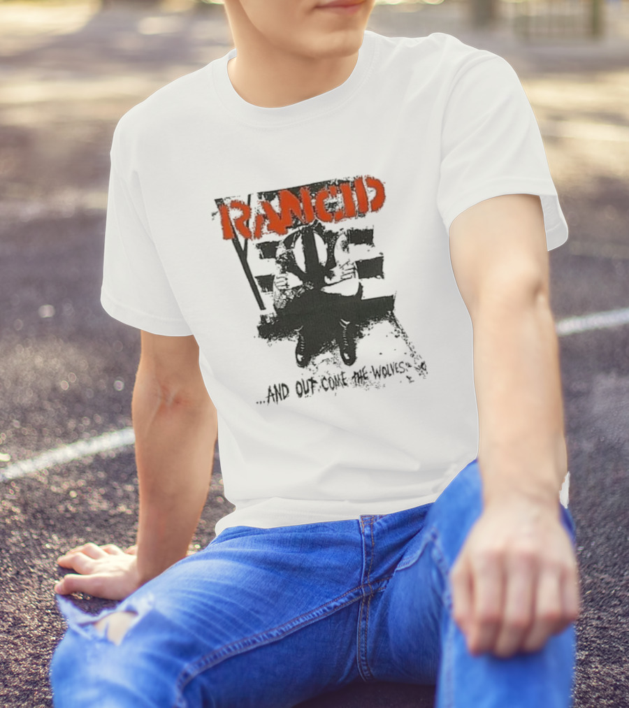 Rancid And Out Come The Wolves Punk Album Cover T-Shirt