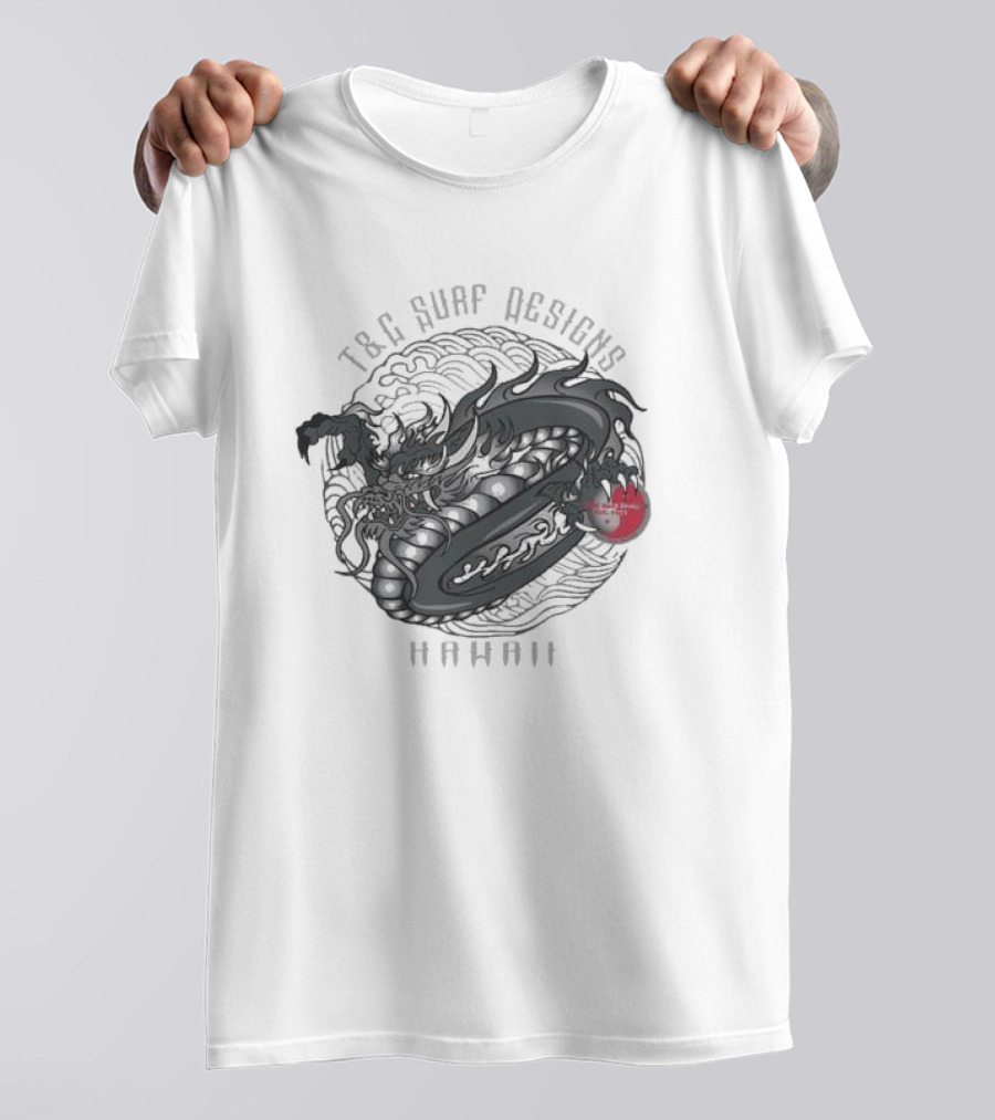 T&C Surf Designs Year Of The Dragon Hawaii T-Shirt