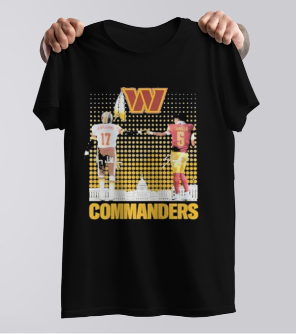 Williams Daniels Commanders Washington Football Legacy T-Shirt