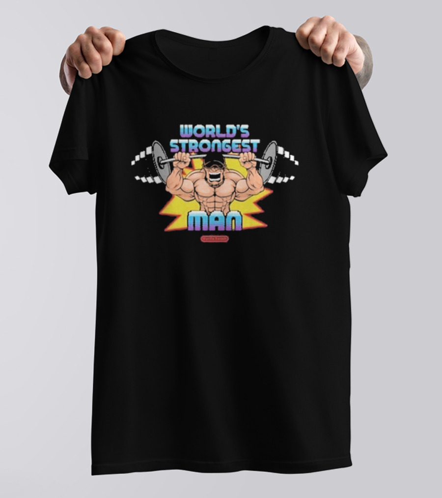 World's Strongest Man Muscle Man Eddie Hall T-Shirt