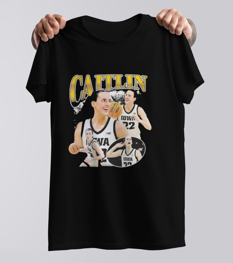 Caitlin Iowa Basketball 22 Players T-Shirt