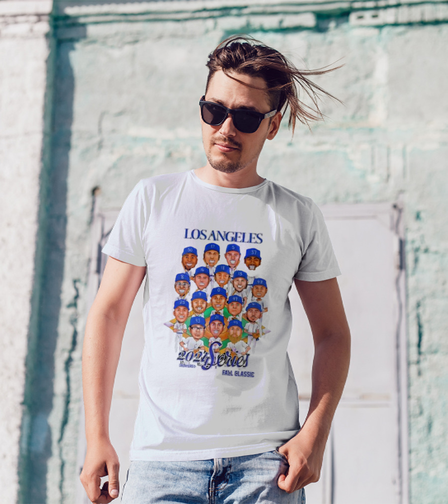Los Angeles Dodgers 2024 Series Fall Classic Players T-Shirt