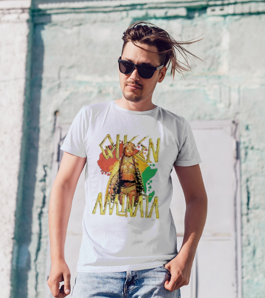 Queen Aminata Royalty Regal Style Fashion Afrocentric Vibes T-Shirt