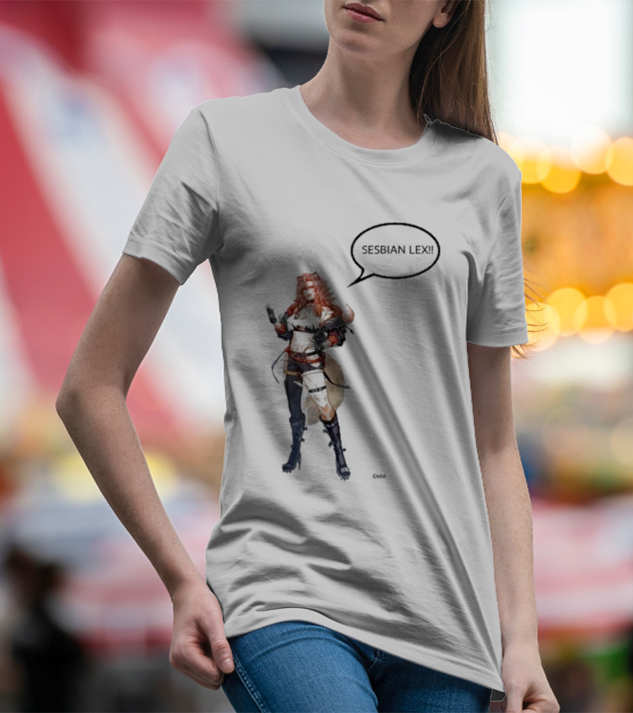 Yena Youngblood Sesbian Lex Fantasy Warrior Character T-Shirt
