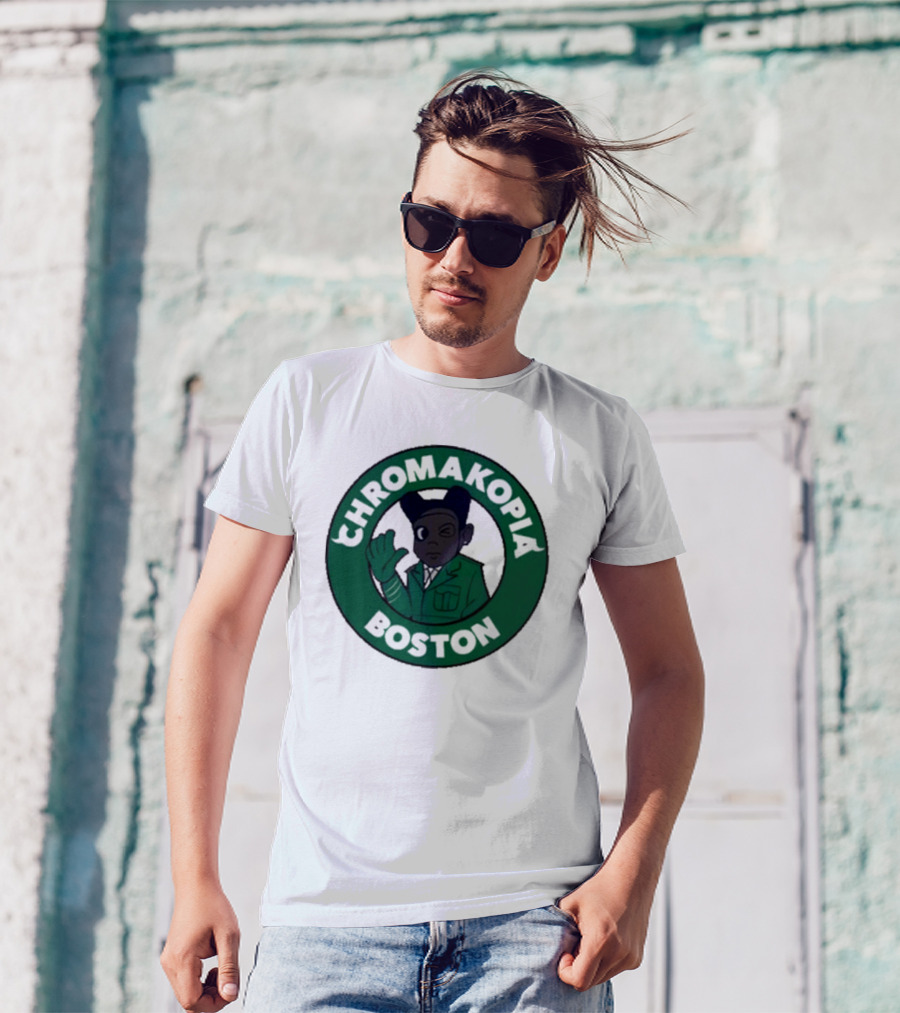 Chromakopia Boston Green Circle Character T-Shirt