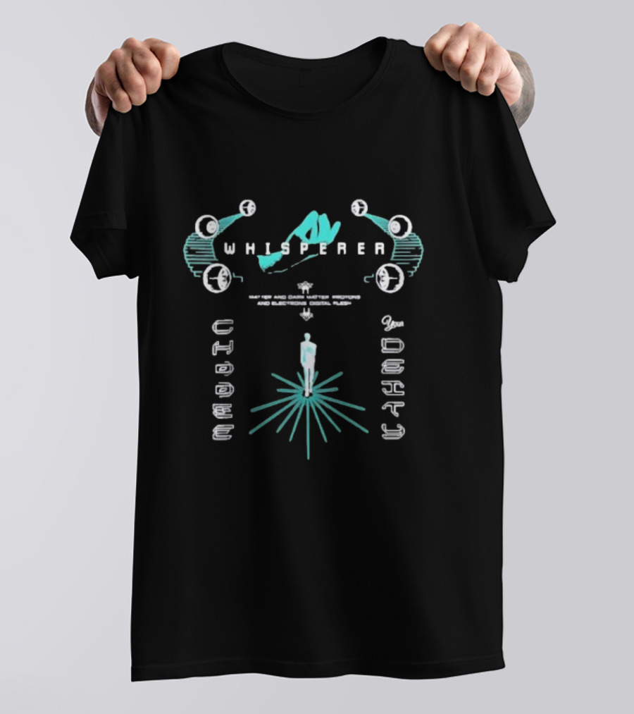 Shibuya Whisperer Choose Your Deity Quantum And Dark Matter T-Shirt