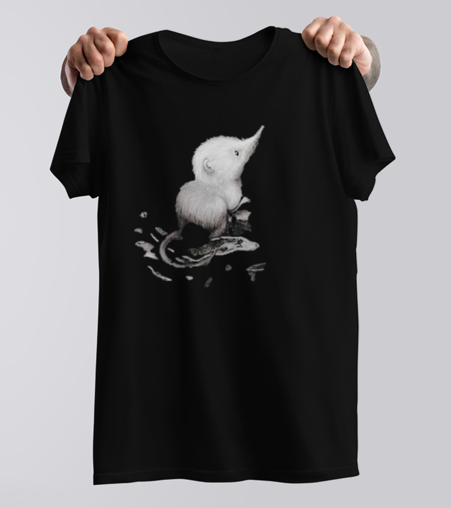 Snowflake Little Shrew Reflection On Water T-Shirt