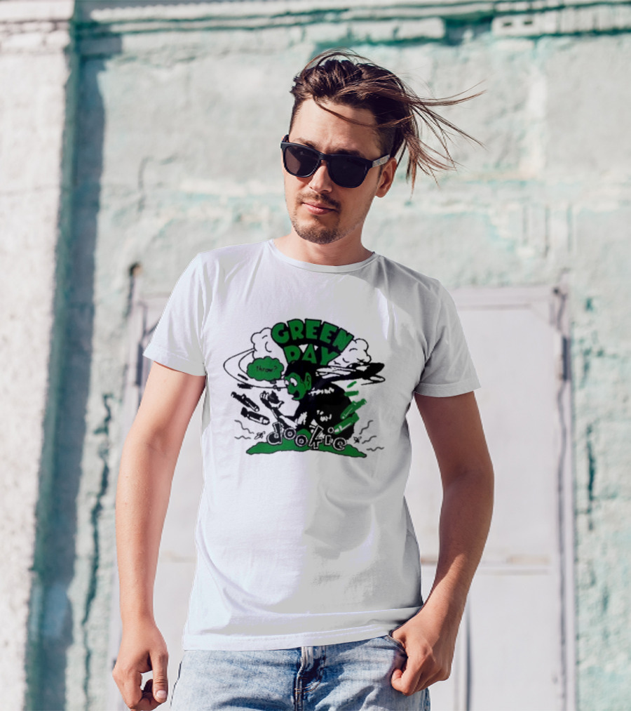 Green Day Dookie Throw? Welcome To Paradise T-Shirt