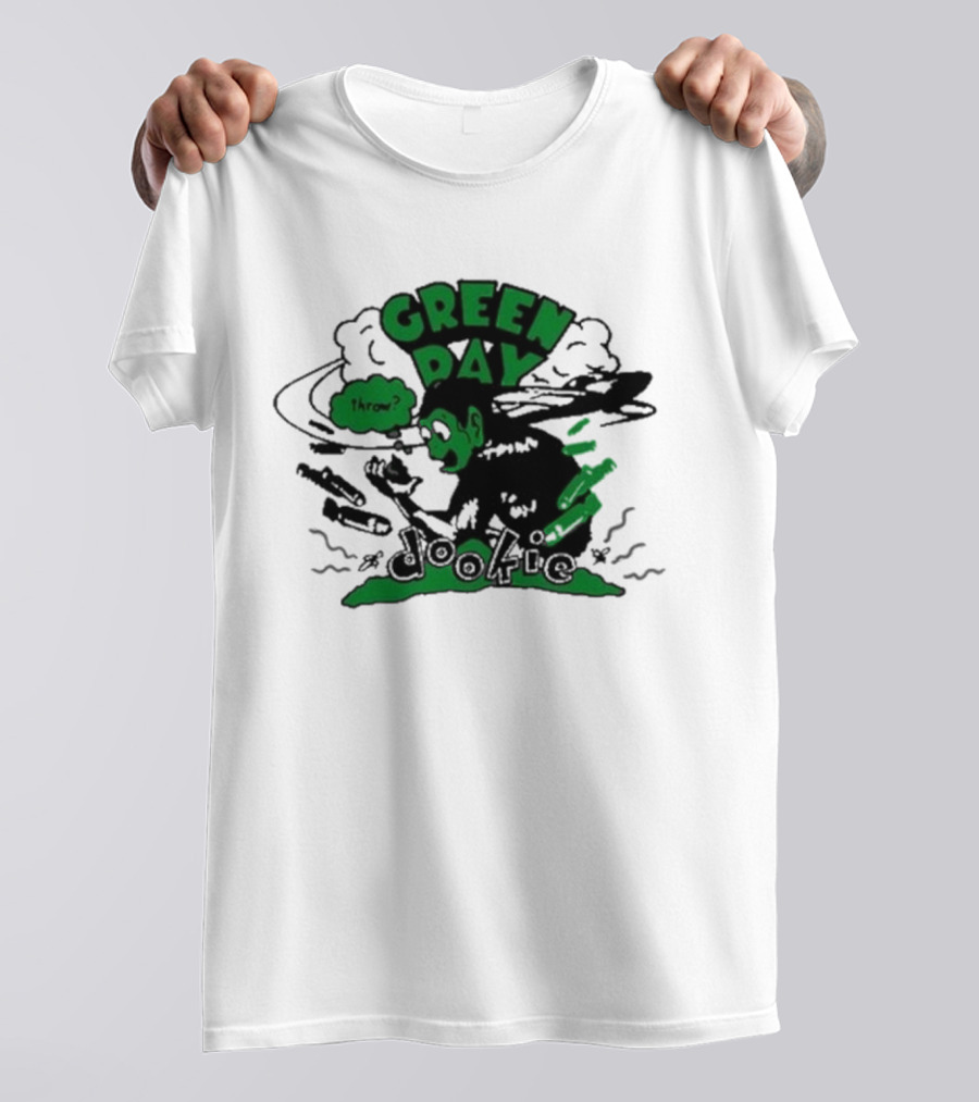 Green Day Dookie Throw? Welcome To Paradise T-Shirt