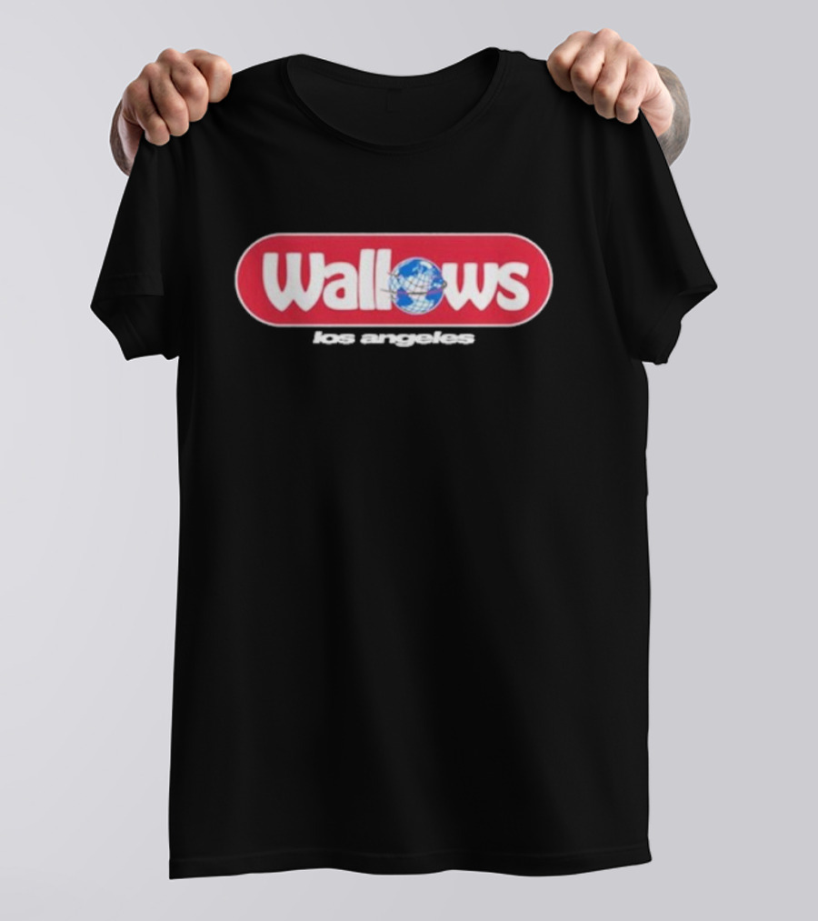 Wallows Los Angeles Globe T-Shirt