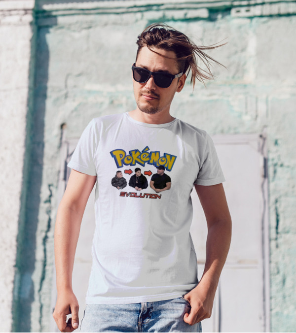 Pokémon Evolution Transformation Journey T-Shirt