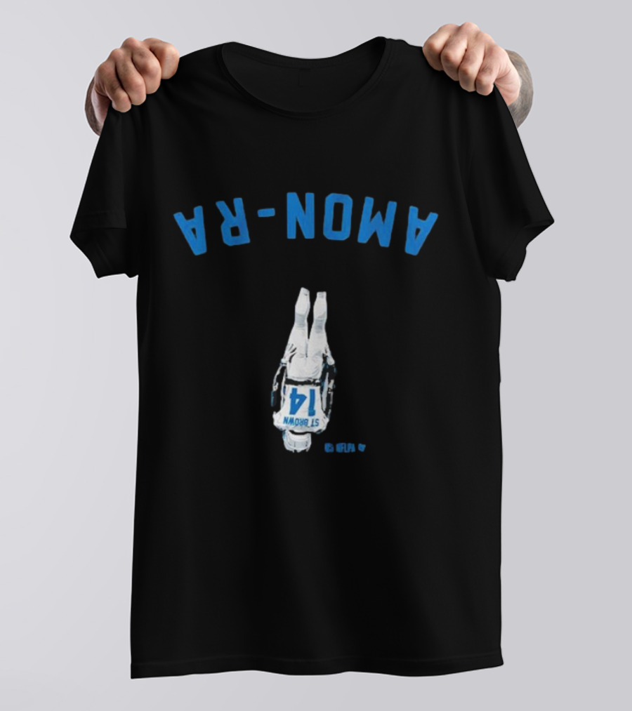 Amon-Ra St. Brown NFLPA Headstand 14 T-Shirt