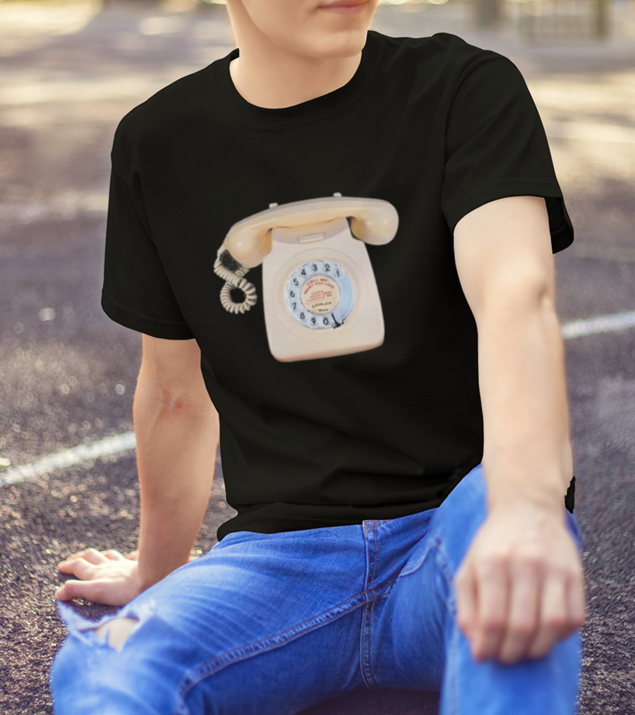 Lovejoy You Can Call Me What You Like Dialup Rotary Phone T-Shirt