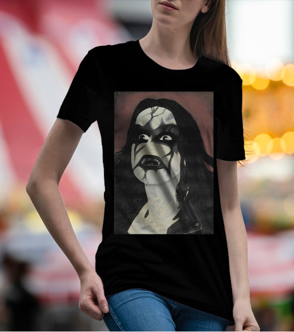 Vi Sonus Veris Nigrae Malitiaes Abruptum It Painting Black Metal Corpse Paint T-Shirt