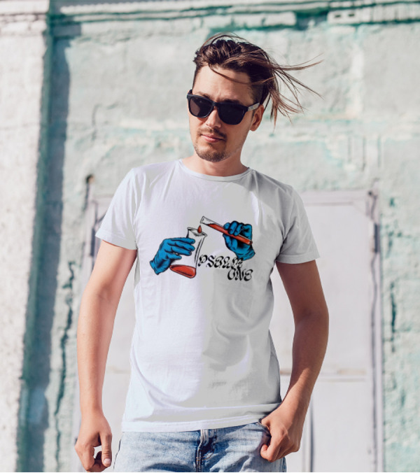 Psalm One Science Of Psalm Beaker And Test Tube T-Shirt