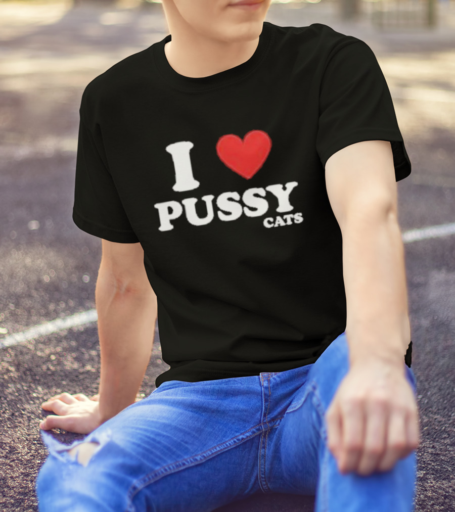 I Heart Pussy Cats T-Shirt