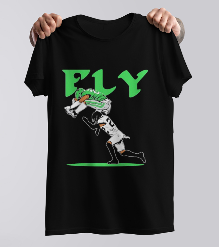 Fly Saquon Barkley Philadelphia Eagles Philadelphia T-Shirt