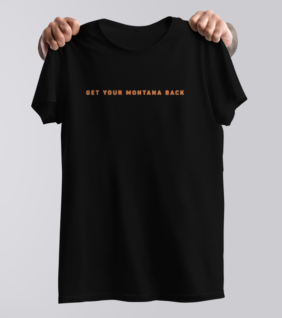 Ryan Busse Get Your Montana Back T-Shirt