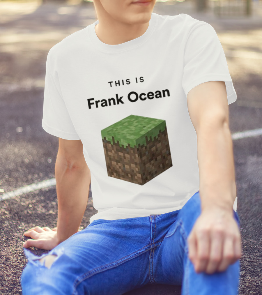 This Is Frank Ocean Minecraft Grass Block Dippy T-Shirt