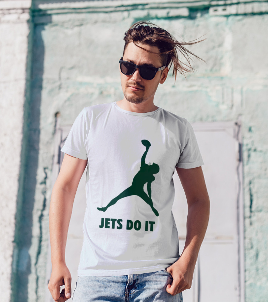 Garrett Wilson Jets Do It Air Catch T-Shirt