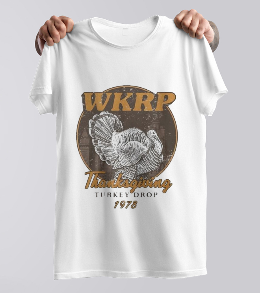 WKRP Thanksgiving Turkey Drop 1978 T-Shirt