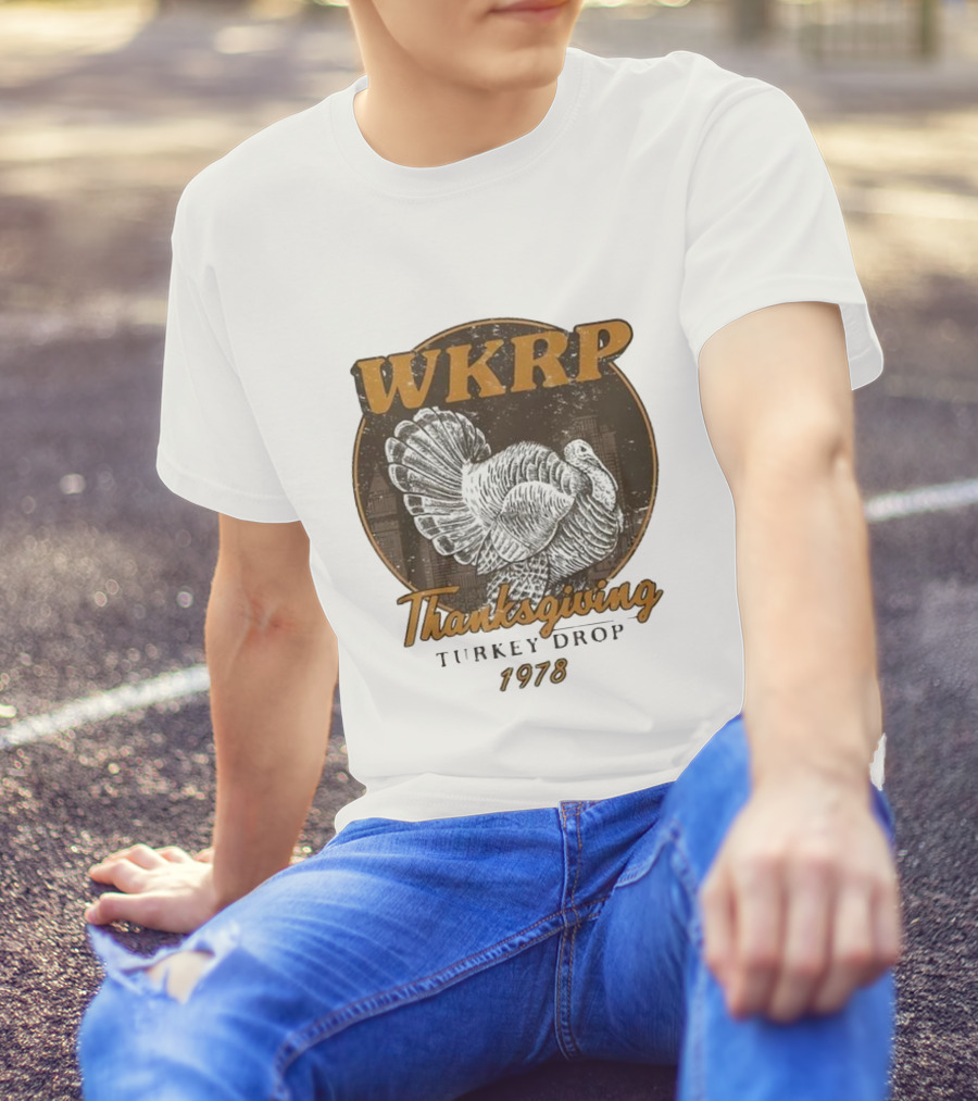 WKRP Thanksgiving Turkey Drop 1978 T-Shirt