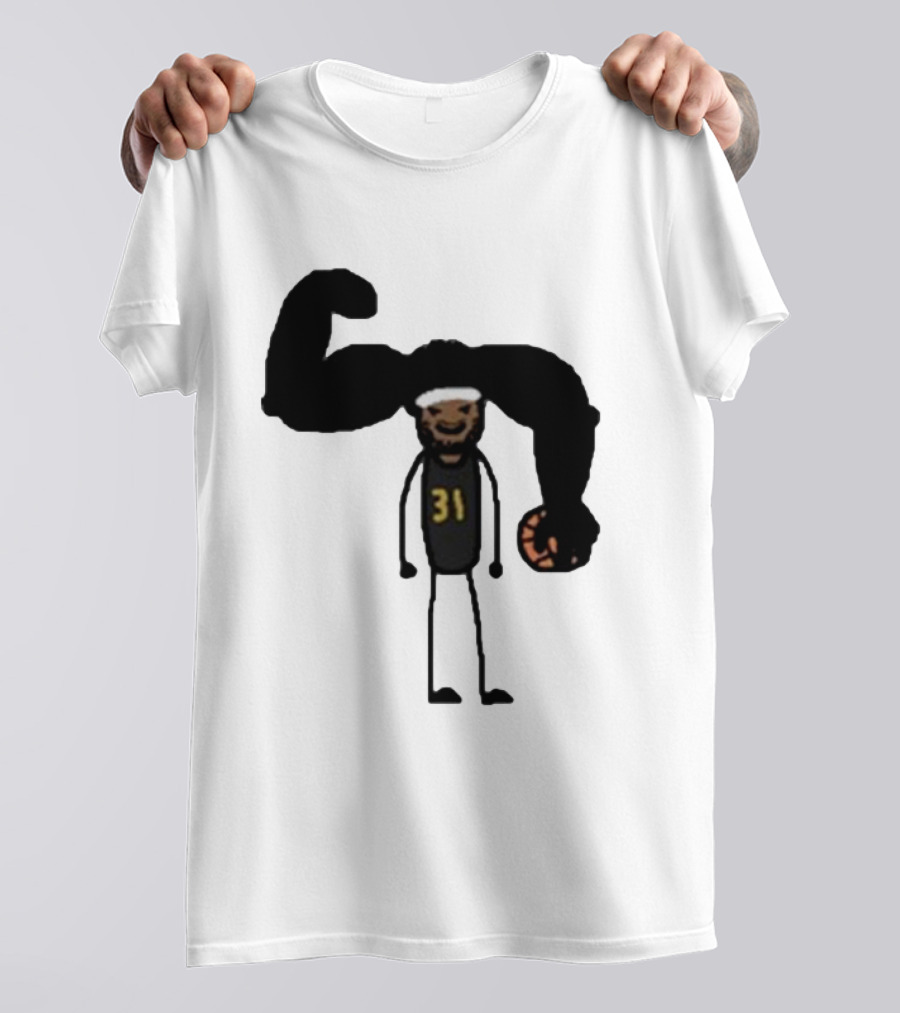 Paint The Fro Basketball Player Number 31 Basketball T-Shirt