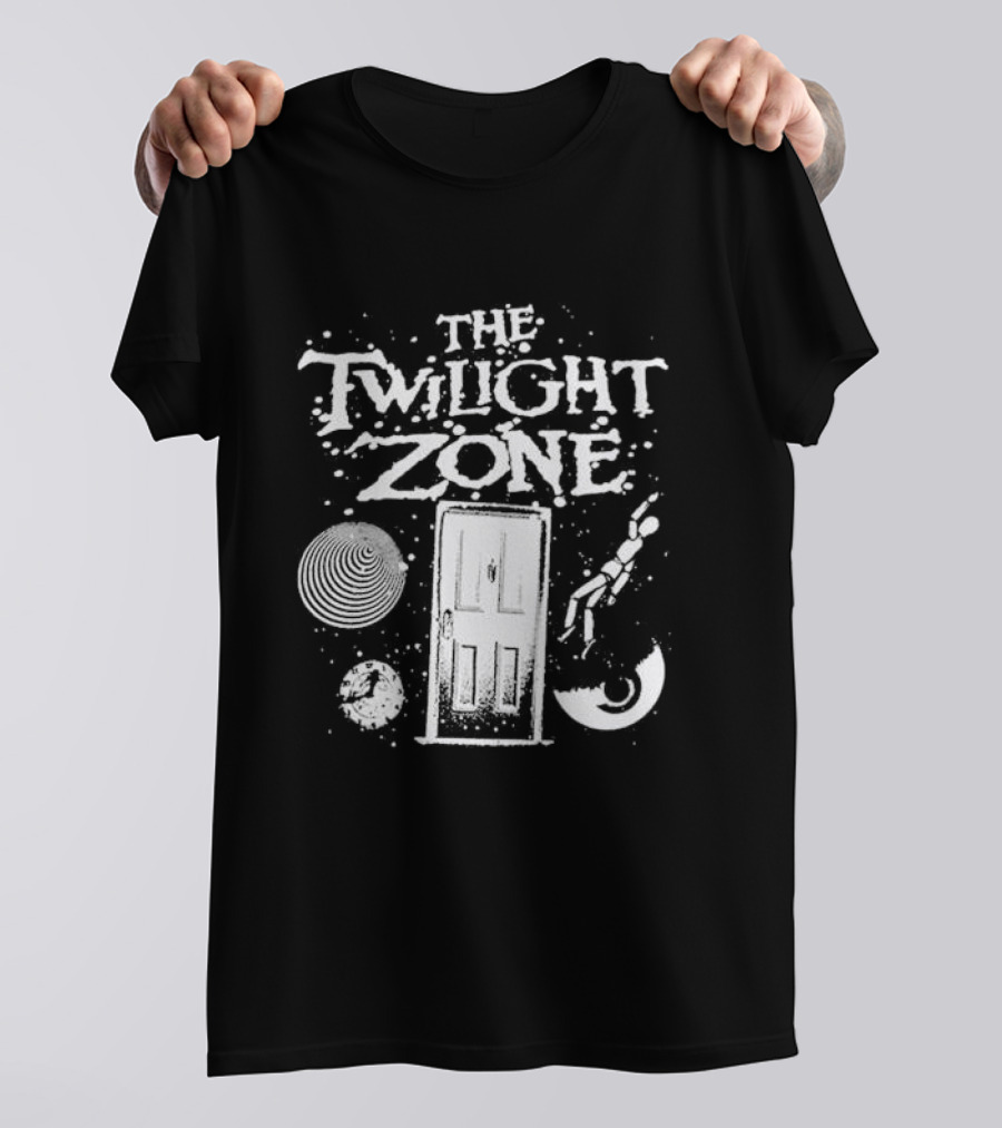The Twilight Zone Doorway And Cosmic Elements T-Shirt