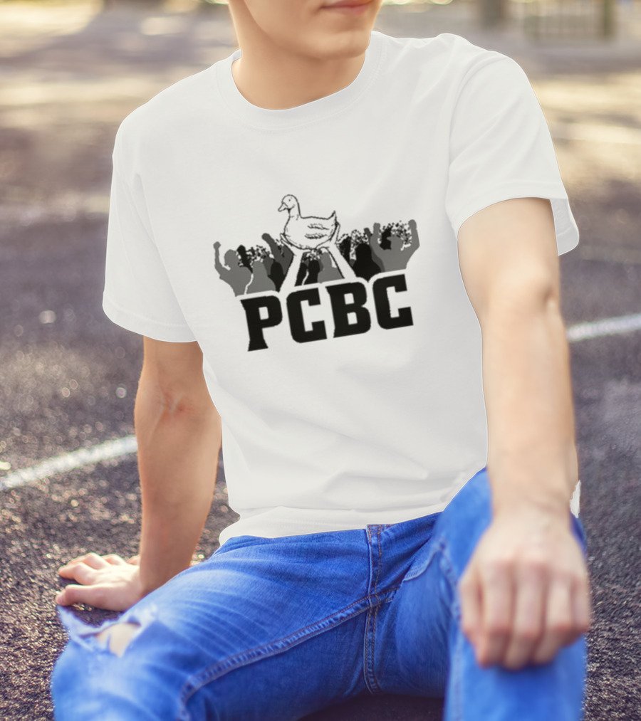 Thank You PCBC Members PCBC Duck Raised By People T-Shirt