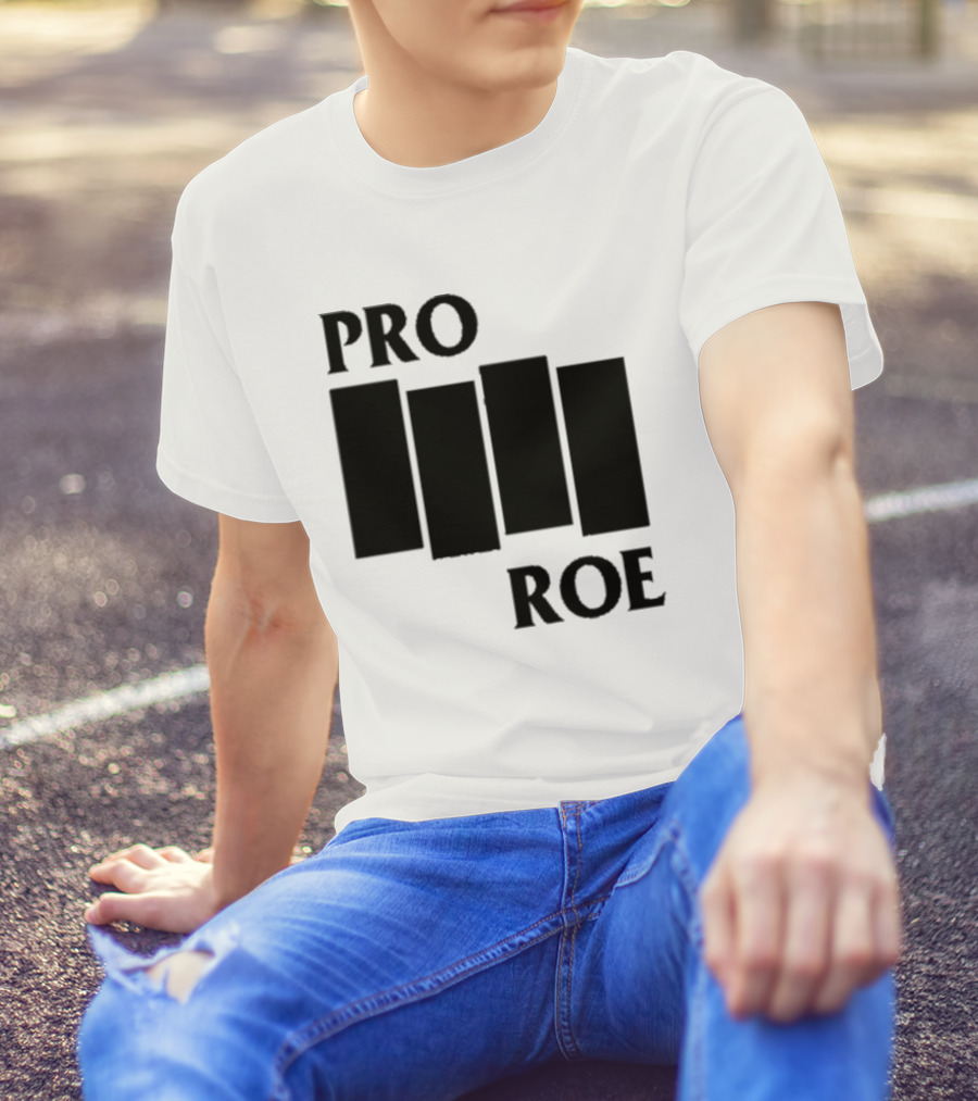 Jason Narducy Pro Roe Black Flag T-Shirt