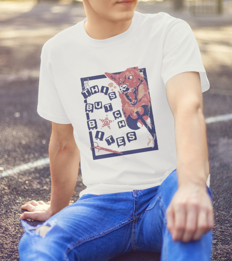 This Butch Bites Wolf Scissors T-Shirt