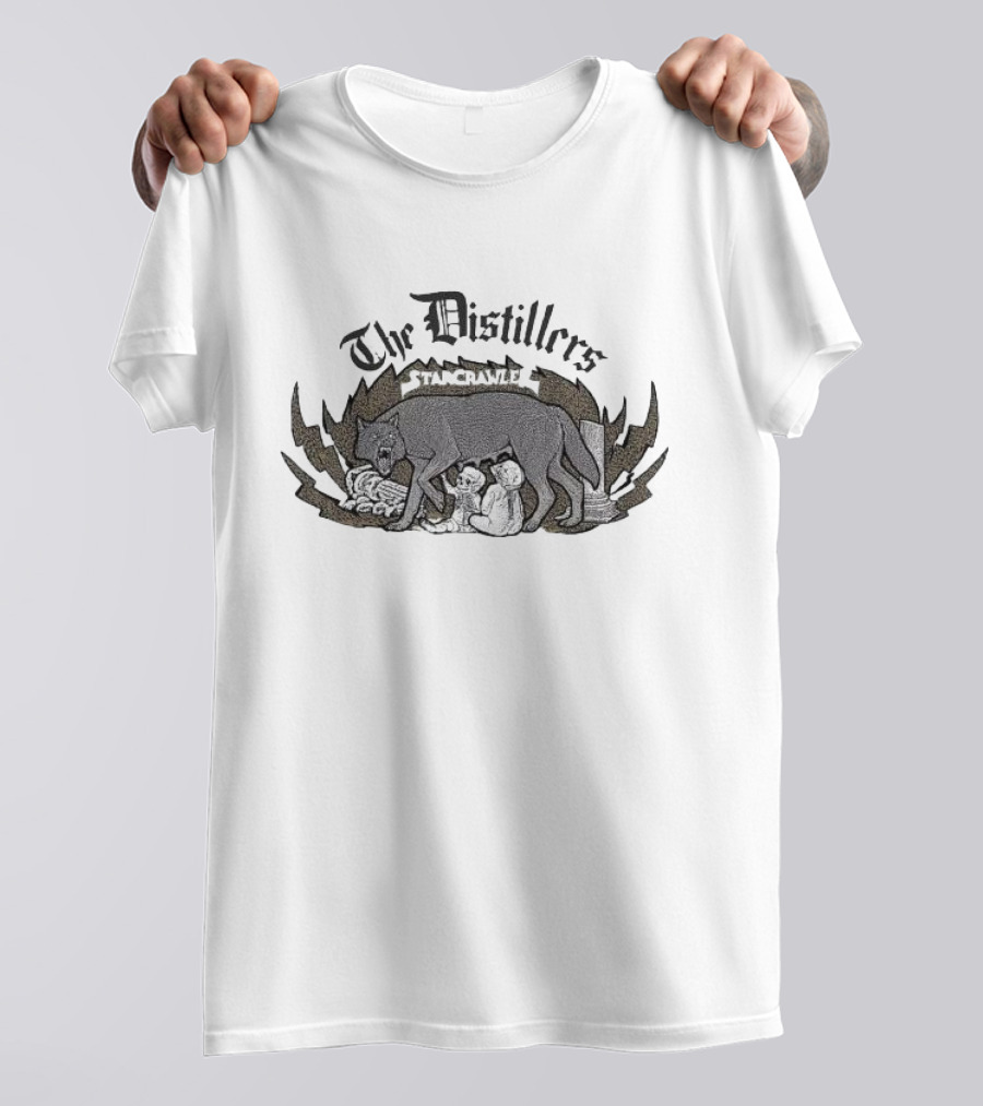 The Distillers Starcrawler Wolf And Child T-Shirt
