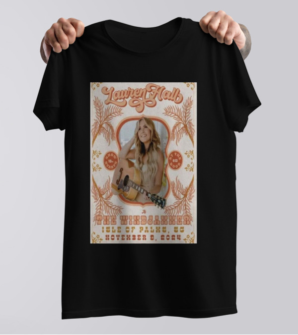 Lauren Hall The Windjammer Isle Of Palms SC November 9 T-Shirt