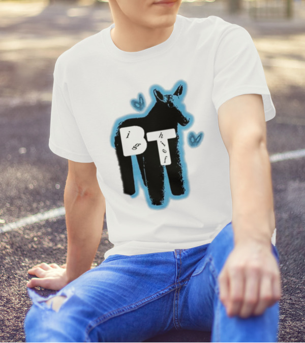 Big Thief BT Creature With Hearts T-Shirt