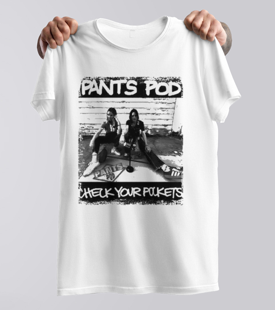 Pants Pod Check Your Pockets Music Scene Duo T-Shirt