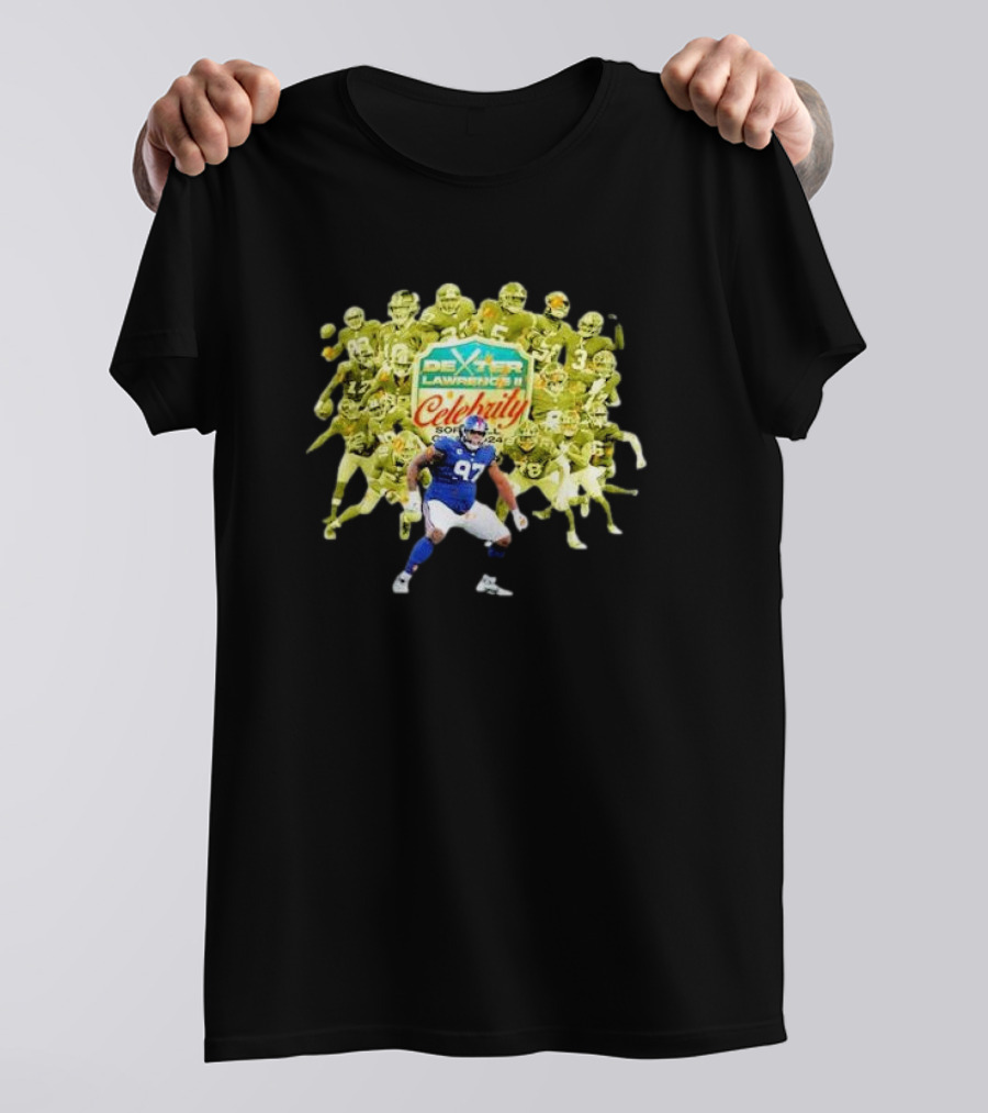 Dexter Lawrence Ii Celebrity Soccer 97 T-Shirt